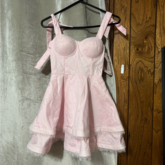 NWT ByEgreis Loise Pink Dress XS - Picture 2 of 15